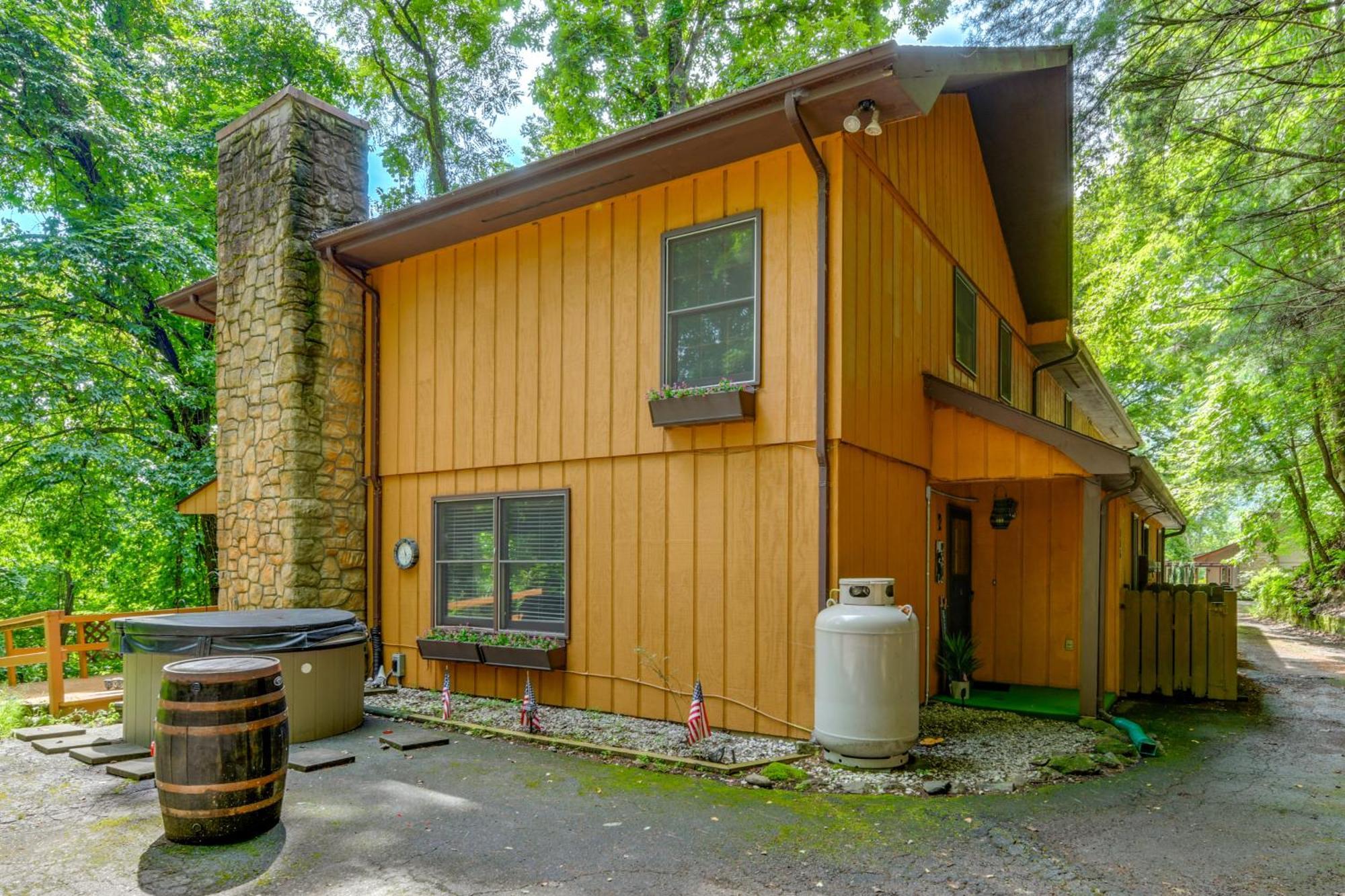 Maggie Valley Townhome In Smoky Mountain Foothills ภายนอก รูปภาพ
